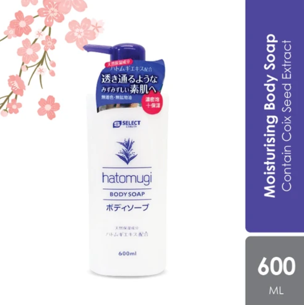 S Select Hatomugi Body Soap-600ML