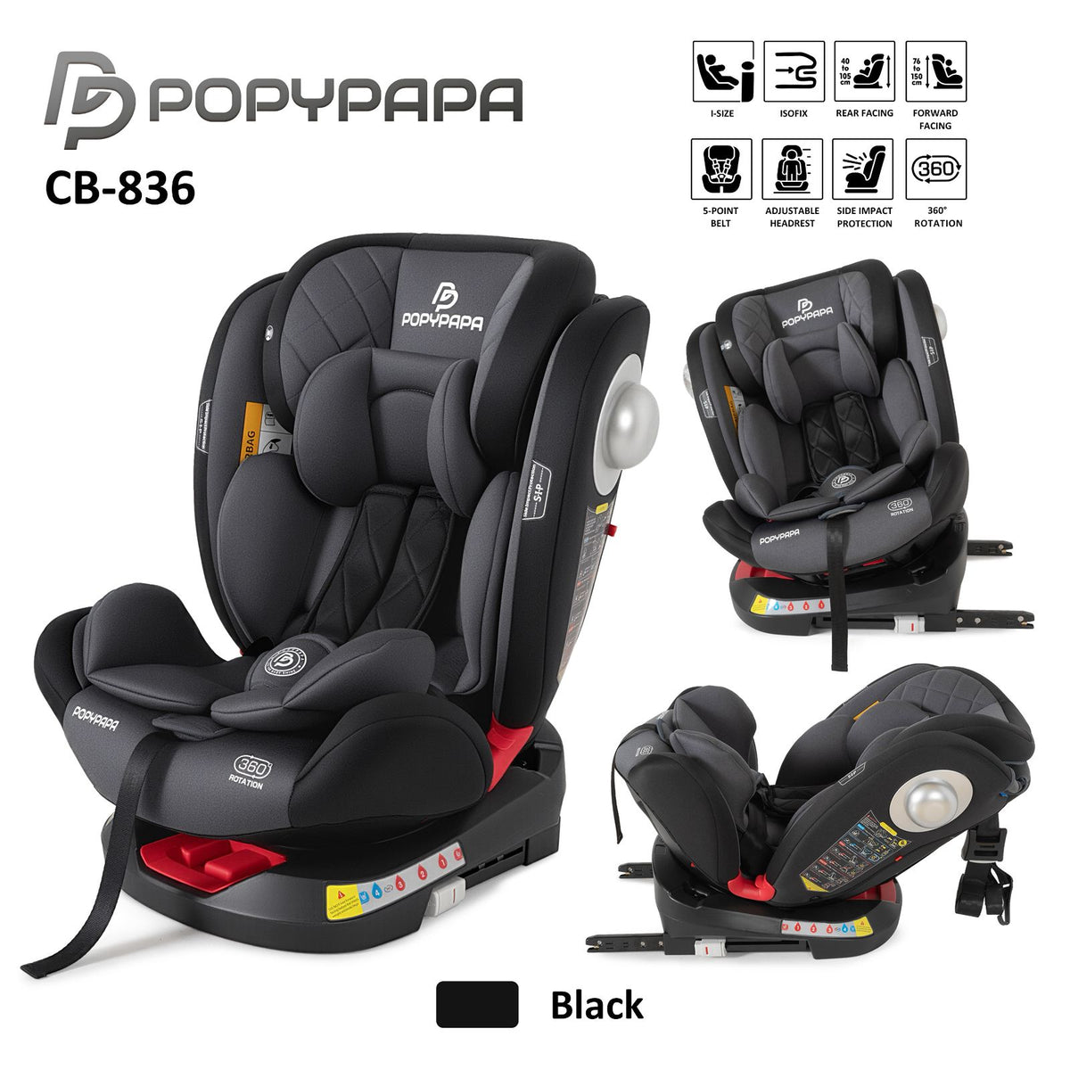 POPYPAPA Baby Car Seat CB836
