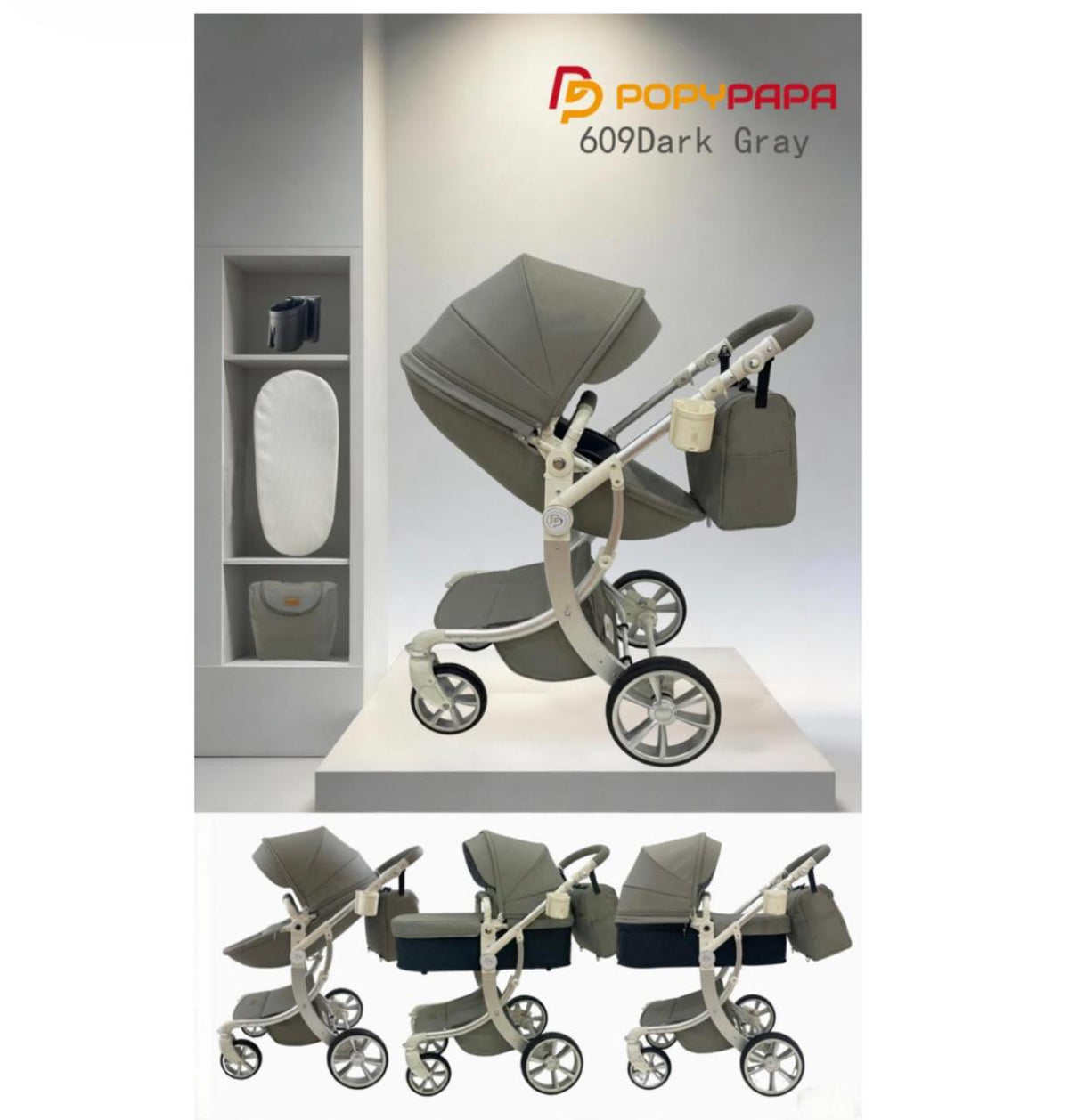 Popypapa Baby Stroller 609