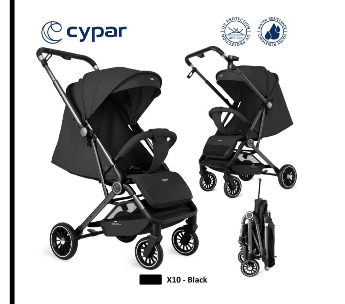 Popypapa Cypar Baby Stroller X10