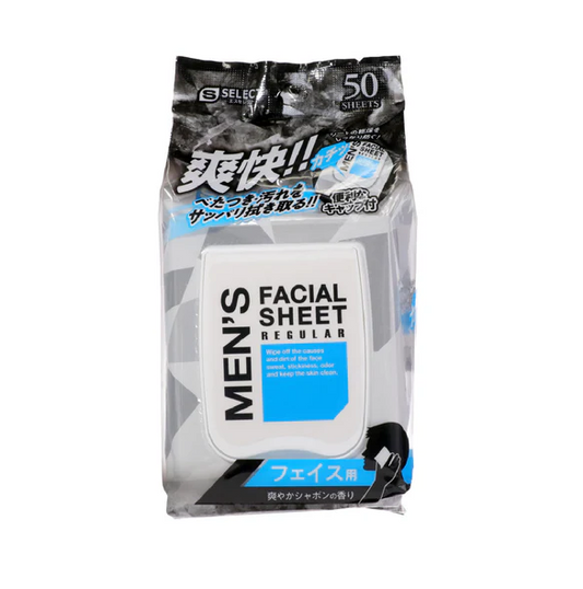 S Select Men'S Facial Sheet Supercool 50S