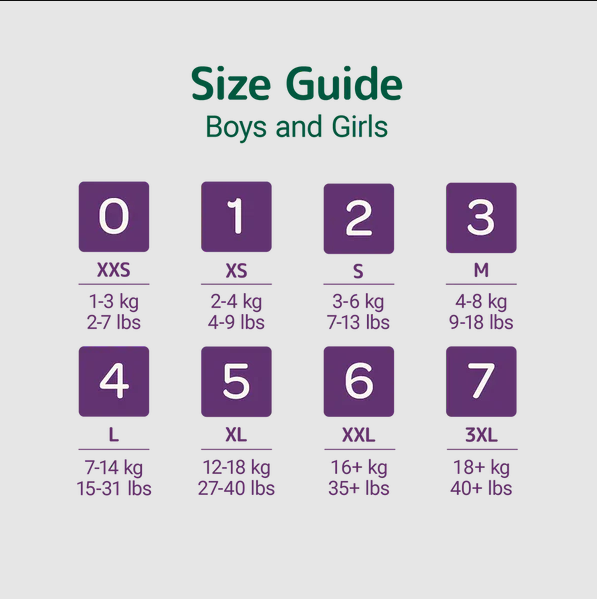 Bambo Nature Baby Diapers Size 6 XXL (16+ kg) – 20 pcs Tape Style