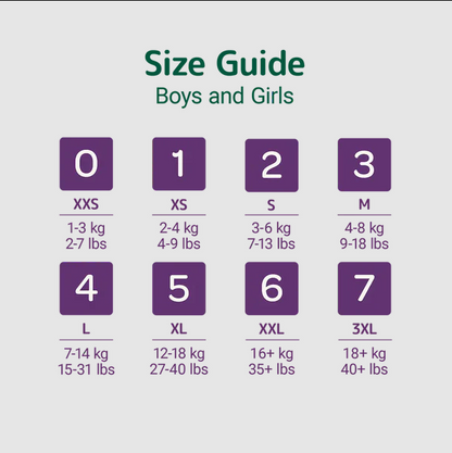 Bambo Nature Baby Diapers Size 6 XXL (16+ kg) – 20 pcs Tape Style