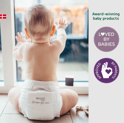 Bambo Nature Baby Diapers Size 1 XS (2–4 kg) – 22 pcs Tape Style