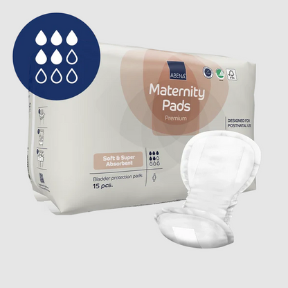 Abena Maternity Pads Premium – Super Absorbent Postpartum Pads