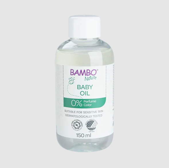 Bambo Nature Baby Oil 100ml | Gentle Baby Massage Oil