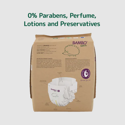 Bambo Nature Baby Diapers Size 4 L (7–14 kg) – 24 pcs Tape Style