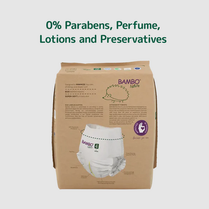 Bambo Nature Baby Diapers Size 4 L (7–12 kg) – 20 pcs Pants Style