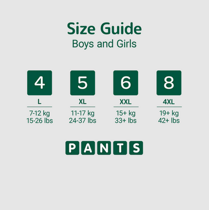 Bambo Nature Baby Diapers Size 4 L (7–12 kg) – 20 pcs Pants Style