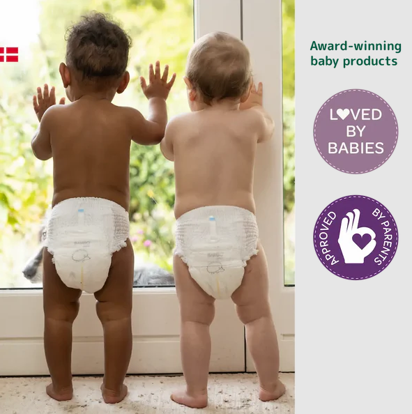Bambo Nature Baby Diapers Size 4 L (7–12 kg) – 20 pcs Pants Style