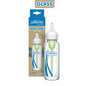 Dr. Brown's 8 Oz / 250ml Options+ Glass Narrow Baby Bottle, 1-Pack (Sb81003-P4)