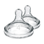 Dr. Brown's Natural Flow Wide-Neck Baby Bottle Silicone Nipple Level 4, 2-Pack (WN4201-INTL)