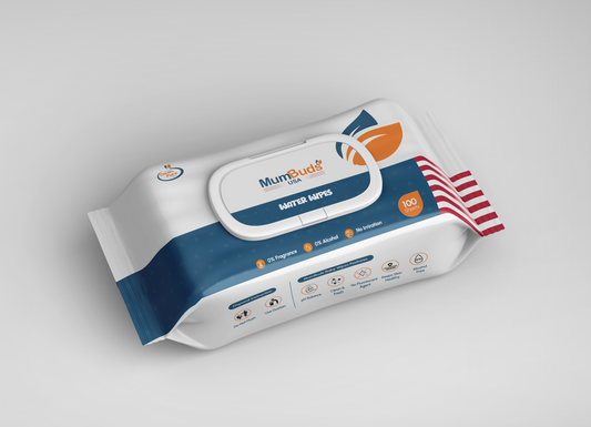 MumBuds USA Baby Water Wipes (100 Pcs) | Gentle, Fragrance-Free & Alcohol-Free Baby Wipes
