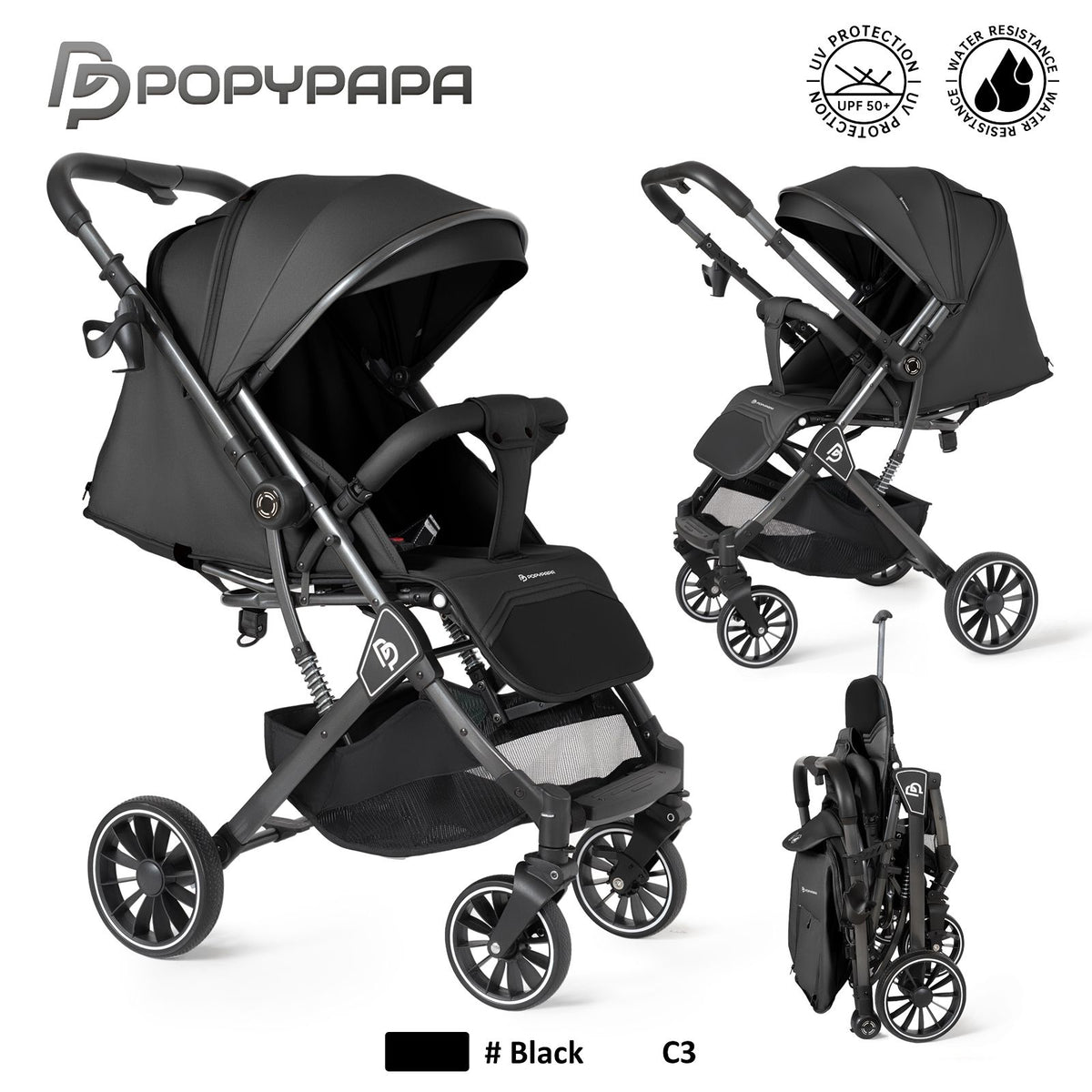 POPYPAPA Baby Stroller C3