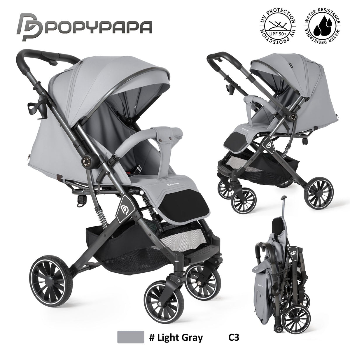 POPYPAPA Baby Stroller C3