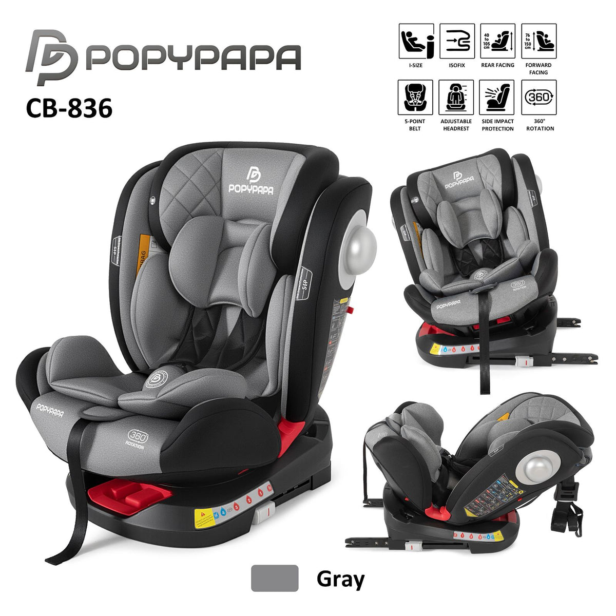 POPYPAPA Baby Car Seat CB836