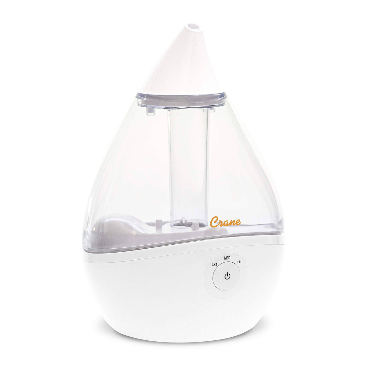 Crane Electrical Ultrasonic Cool Mist Humidifier Model :Drop Clear/White Ee-5301Cw