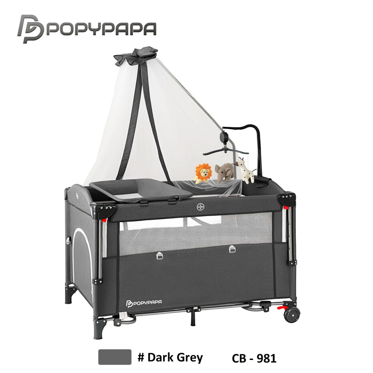 POPYPAPA Baby Crib CB981