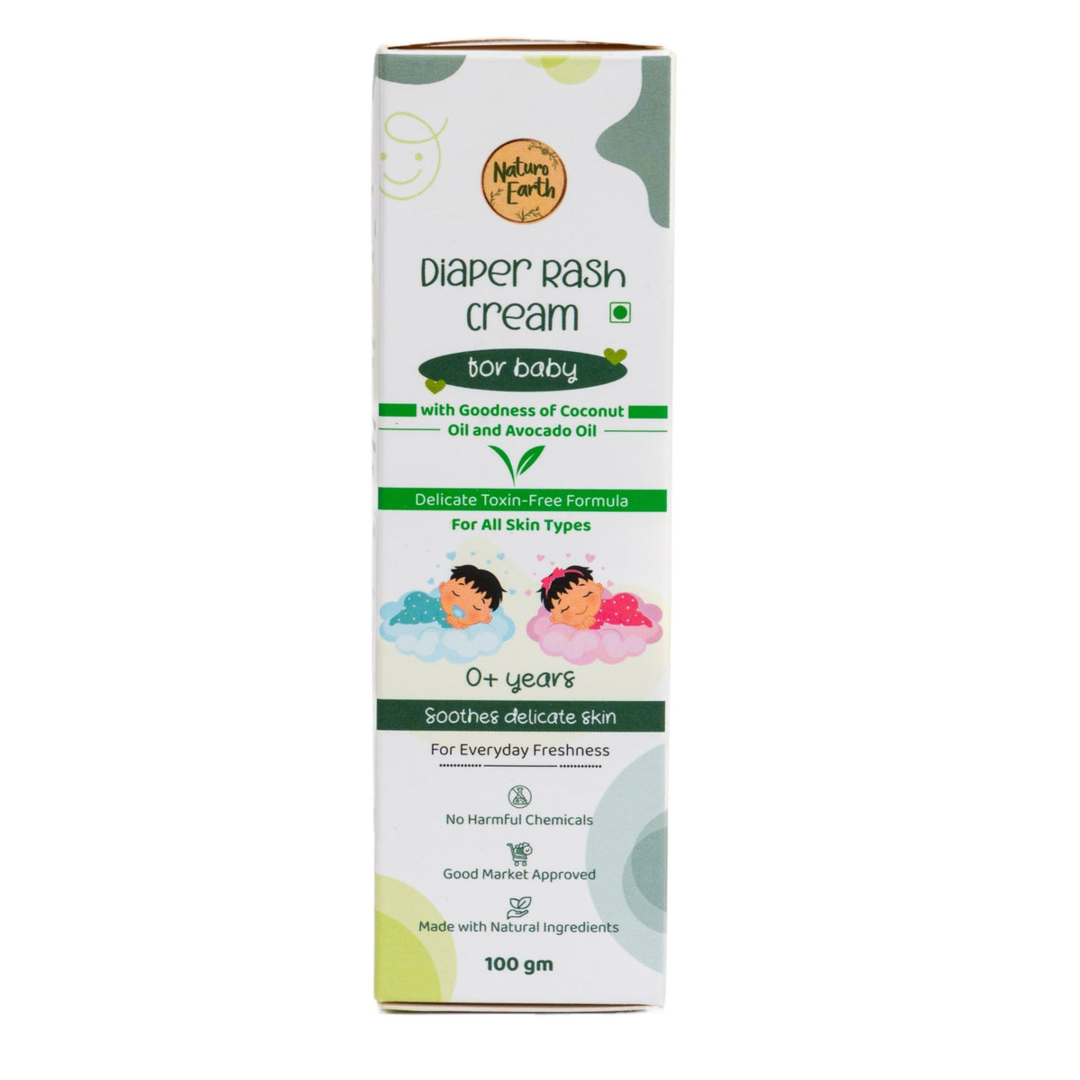 Naturo Earth Diaper Rash Cream for Baby - 100gm