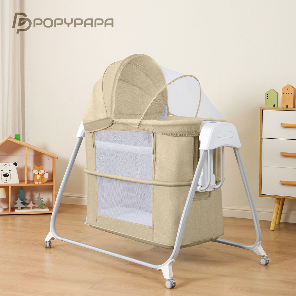 POPYPAPA Baby Electric Crib CB901