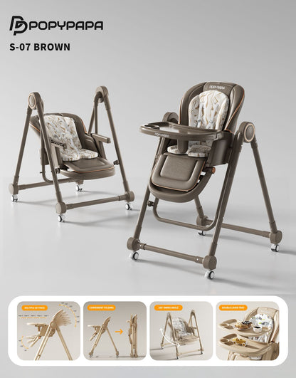 POPYPAPA Baby Swing Feeding Chair S07