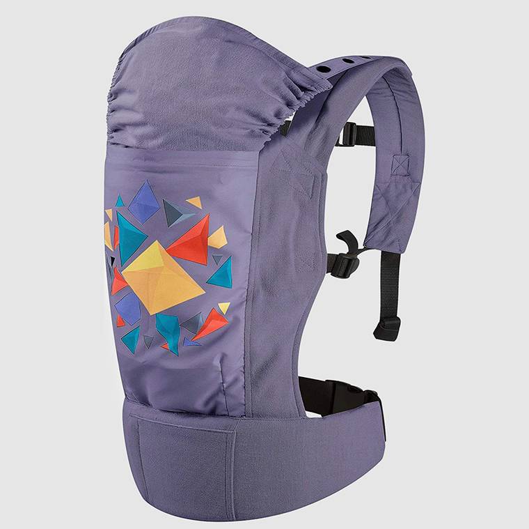 R for Rabbit Hug Me Elite Baby Carrier Front & Back Carrier Position - Dark Grey ( 6 - 36 months ) ,BCHMDG2