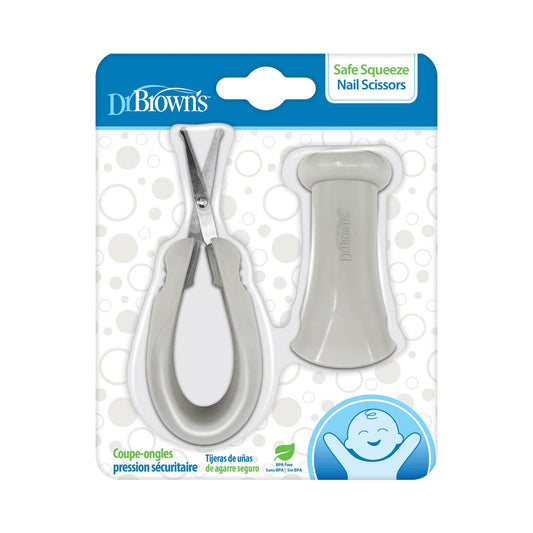 Dr Brown's Safe Squeeze Nail Scissors, HG087