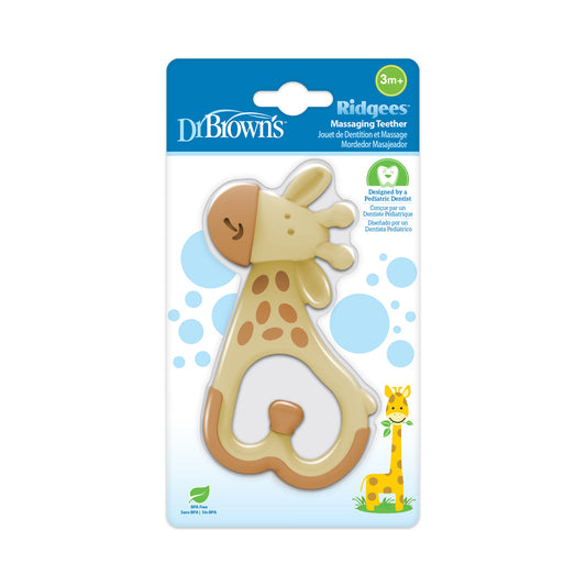 Dr Brown's TE450-P2 Ridgees Giraffe Massaging Teether