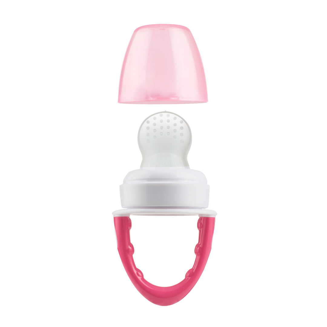 Dr. Brown's Fresh Firsts Silicone Feeder, Pink- 1-Pack, TF005-P3