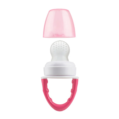 Dr. Brown's Fresh Firsts Silicone Feeder, Pink- 1-Pack, TF005-P3