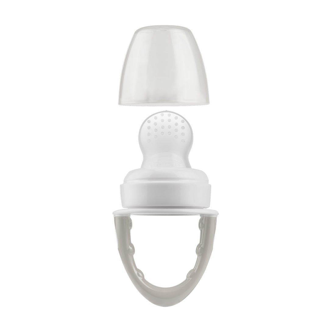 Dr. Brown's Fresh Firsts Silicone Feeder, Grey, 1-Pack, TF007-P3