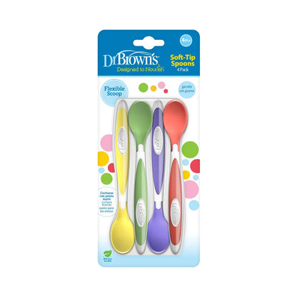 Dr Brown's Soft Tip Spoons, 4-pack, TF009-P3