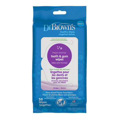 Dr. Brown's Tooth & Gum Wipes - 30 Pcs, HG001-P2